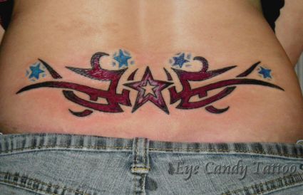 Tribal Tats On Lower Back